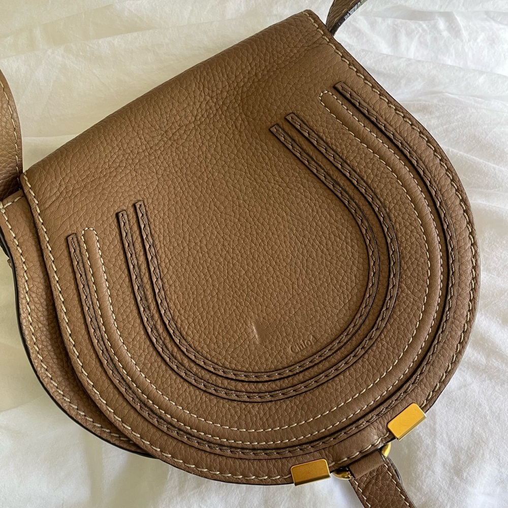Chloe Brown Crossbody Bag